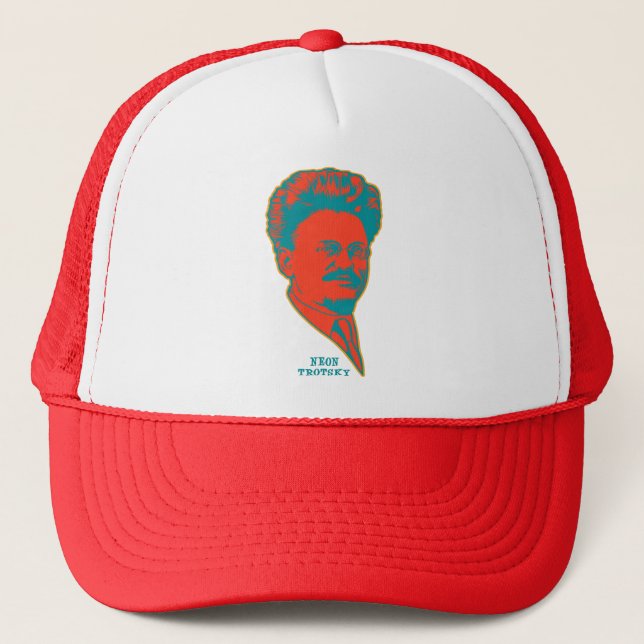 Casquette Trotsky au néon (Devant)