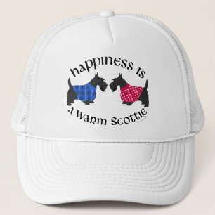 Casquette Trotters Écossais Noirs Bonheur