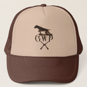 Casquette Trucker À poils durs Allemand Pointer Drawstring