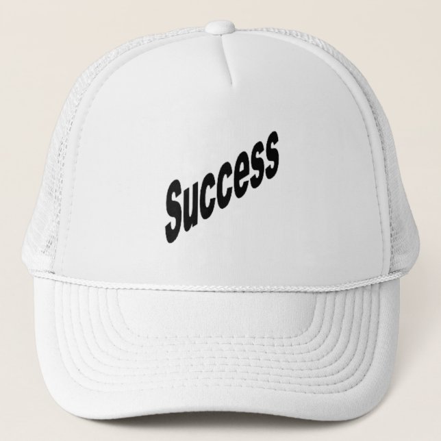 Casquette Trucker blanche  SUCCESS (Devant)