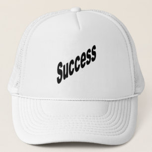 Casquette Trucker blanche SUCCESS Trucker Hat