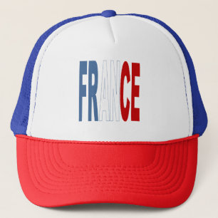casquette trucker bleu blanc rouge FRANCE Hat