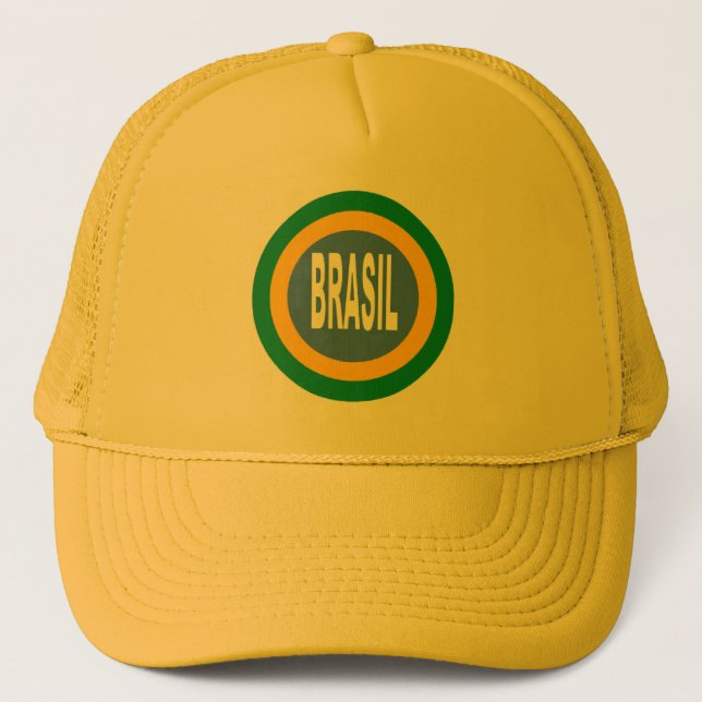 CASQUETTE TRUCKER BRASIL HAT (Front)