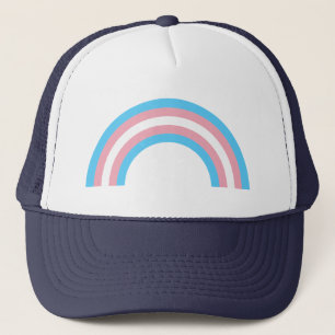 Casquette Trucker Chapeau de la fierté arc-en-ciel transgenr