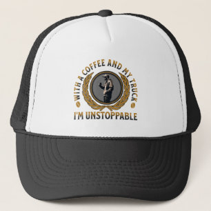 Casquette Trucker Coffee Cup Strong Road Power Homme