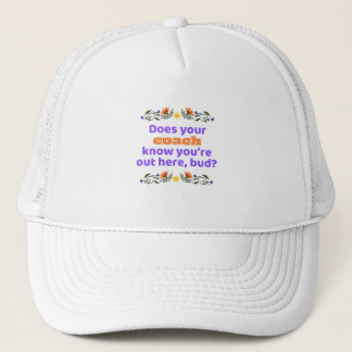 Casquette Trucker hat Baseball hat hockey does coach know