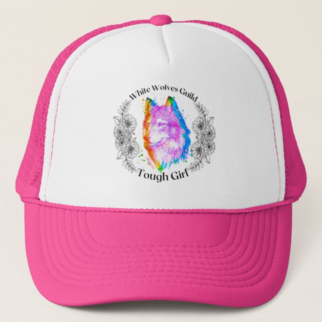 Casquette Trucker Hat fille loup (Devant)