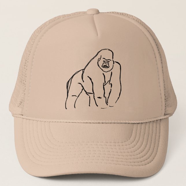 Casquette Trucker Hat Gorilla (Devant)