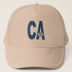 Casquette Trucker kaki CALIFORNIE FOCCER