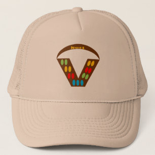 Casquette  Trucker kaki  NOEL CHOCOLAT  BONBONS