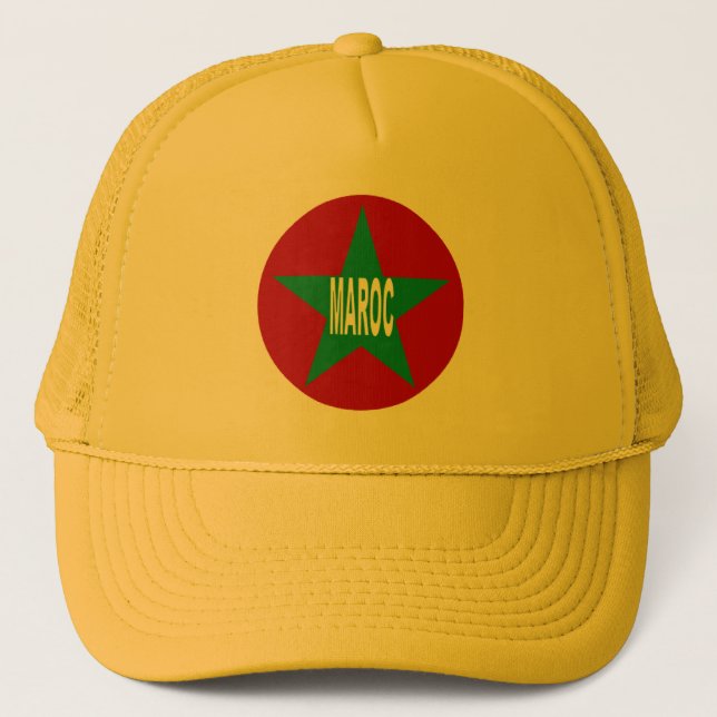 CASQUETTE TRUCKER MOROCCO HAT (Front)