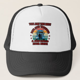 Casquette Trucker Père Son Bond Road Famille Amour Design