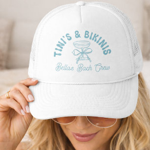 Casquette Trucker Tinis & Bikinis   Enterrement de
