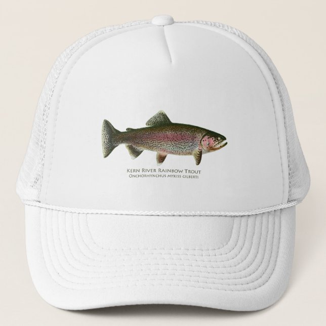Casquette Truite arc-en-ciel de rivière de Kern (Devant)