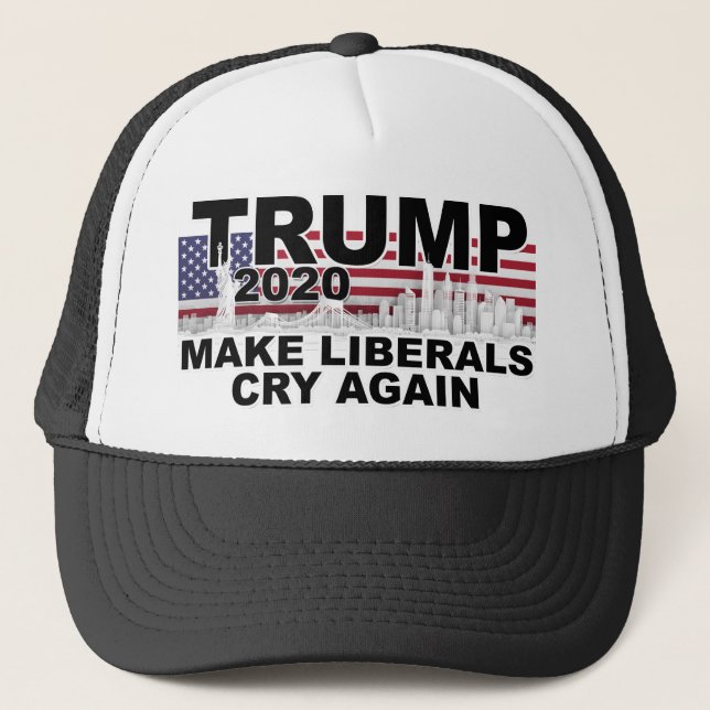Casquette Trump 2020 fait pleurer à nouveau les libéraux (Devant)