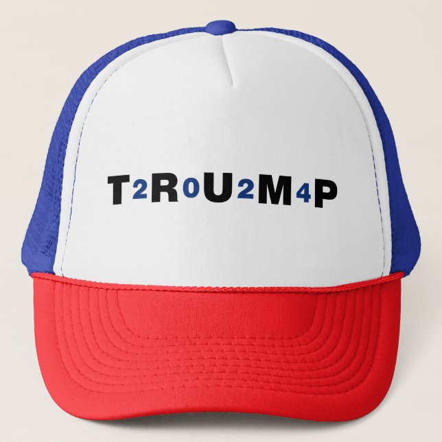 Casquette Trump 2024 bleu (Devant)