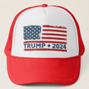 Casquette Trump 2024 Drapeau Amérique