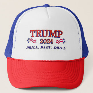 Casquette Trump 2024 Drill Baby Drill