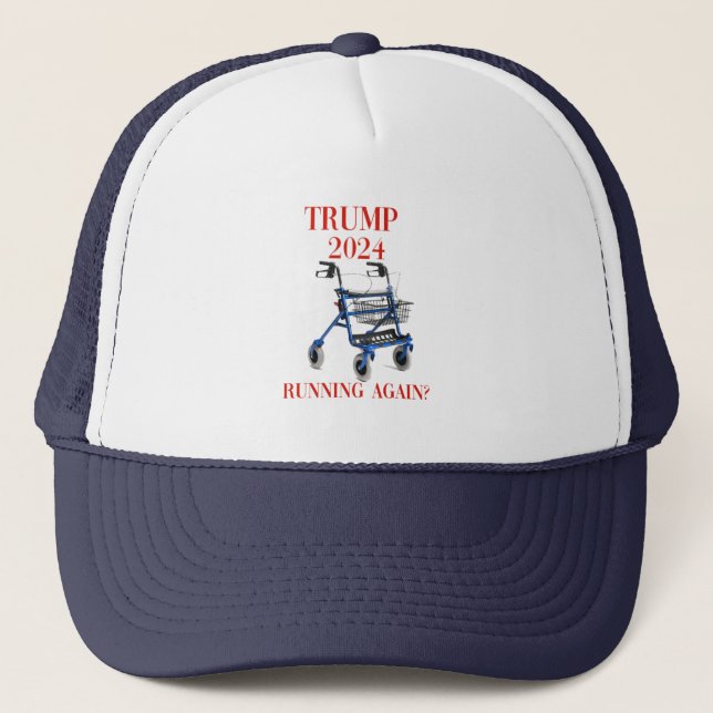 Casquette Trump 2024 se redresse ? Chapeau de camion (Devant)