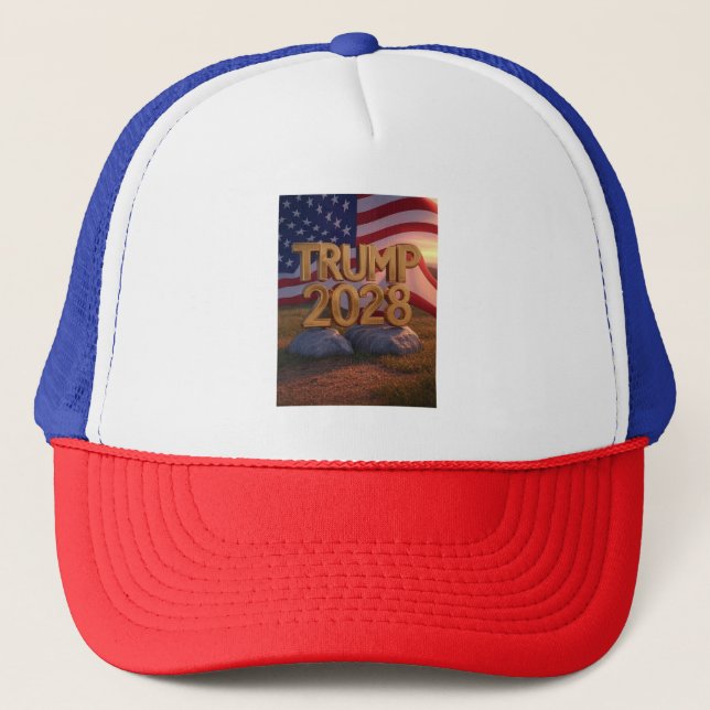 CASQUETTE TRUMP 2028 (Devant)