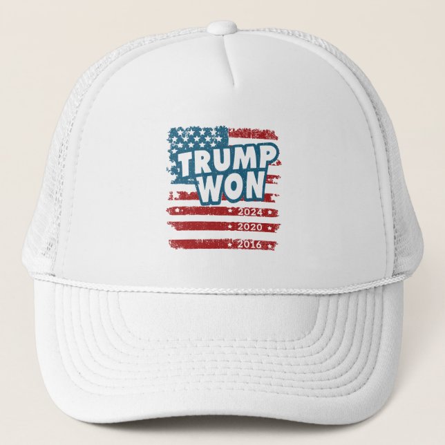 Casquette Trump a gagné 2024 (Devant)