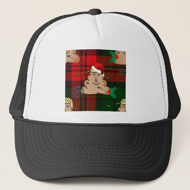 Casquette trump à la décharge de noël (Devant)