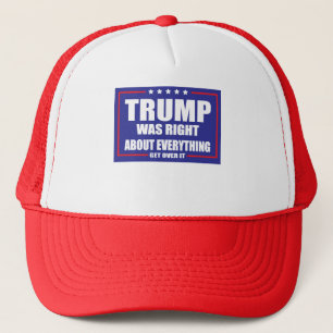 Casquette Trump avait raison sur tout