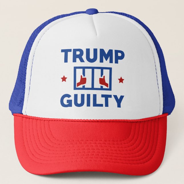 Casquette Trump coupable (Devant)