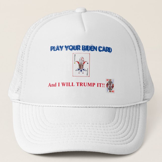 Casquette Trump-It : Blanc (Devant)