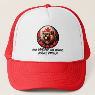 Casquette Trump, le Canadien "Mauvais Castor Donald"