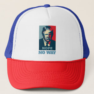 Casquette Trump Nope Pas De Chemin Trucker Chapeau