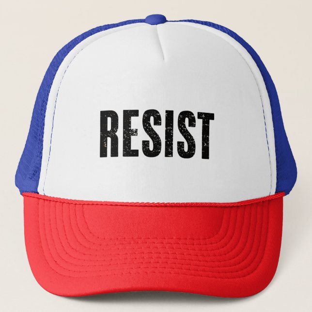Casquette Trump résiste à la contestation anti-politique de  (Devant)