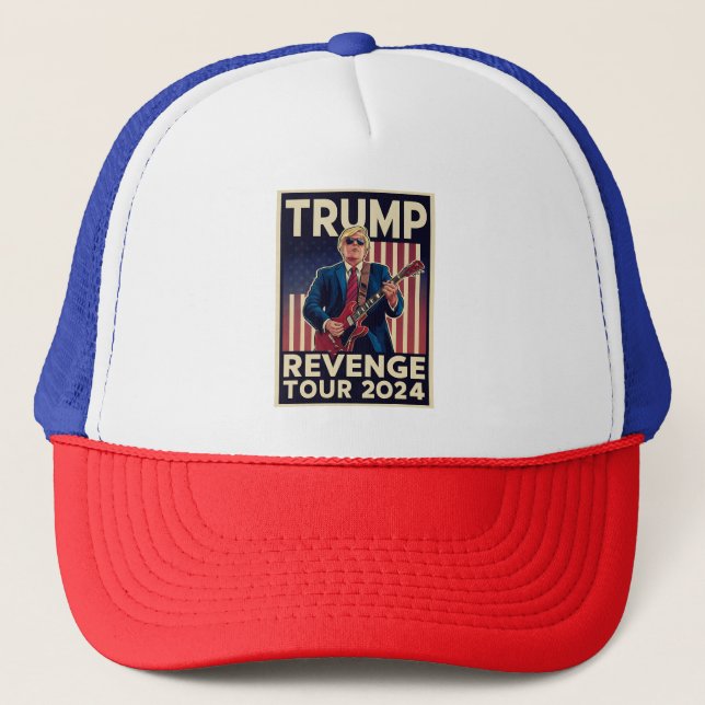 Casquette Trump Revenge Tour 2024 Élections politiques 2024 (Devant)