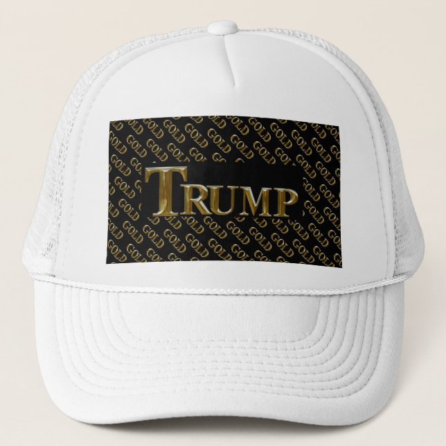 CASQUETTE TRUMP USA  GOLD  (Devant)