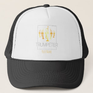 Casquette Trumpet né pour être trompette pour les musiciens