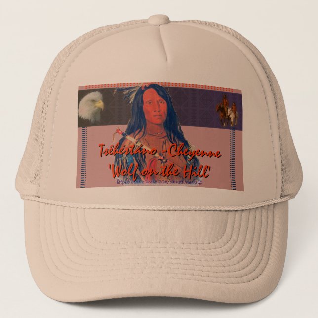 Casquette "Tsêhéstáno~Cheyenne" (Devant)