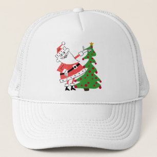 Casquette Tshirts et cadeaux de vacances Retro Père Noël