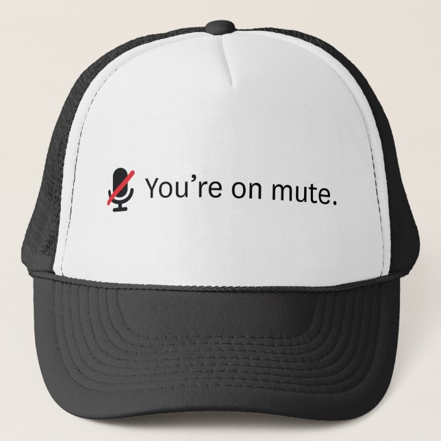 Casquette Tu es muet. (Devant)