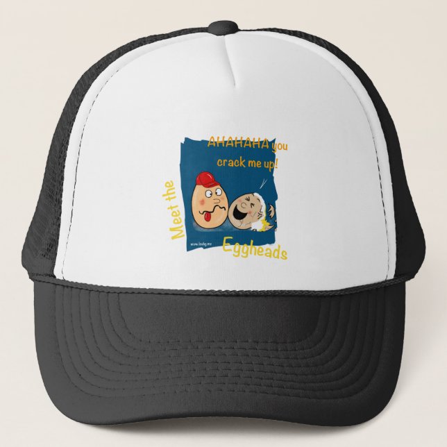 Casquette Tu me fais craquer ! Drôle OEufs caricatures (Devant)