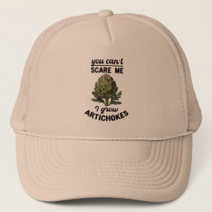 Casquette Tu ne peux pas me faire peur, jardinant une citati