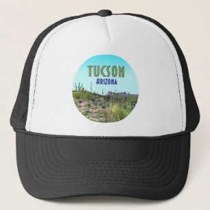 Casquette Tucson Arizona Cactus et Mountain Vintage