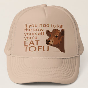 Casquette Tuer la vache - Vegan, végétarien