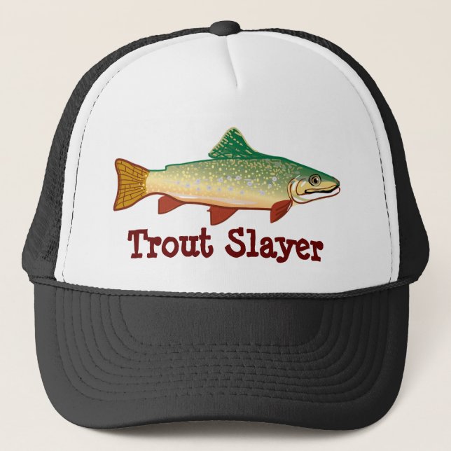 Casquette "Tueur de truite " (Devant)