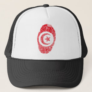 Casquette Tunisie Drapeau Empreinte Pays Fierté