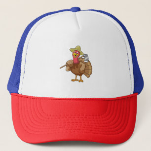 Casquette Turkey as Farmer