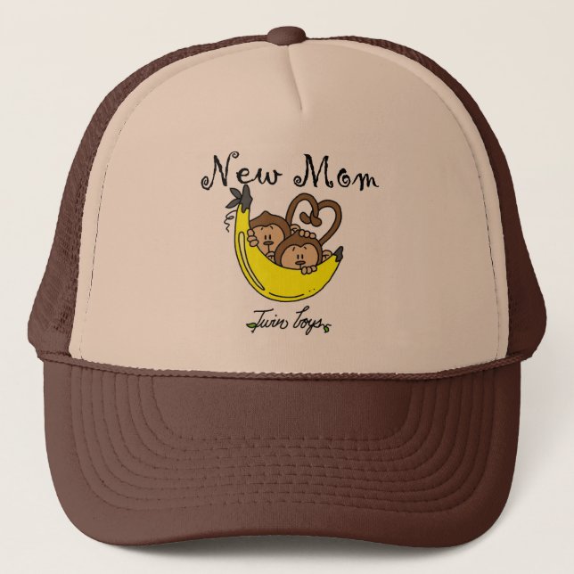 Casquette Twin Boys New Mom Tshirts et cadeaux (Devant)