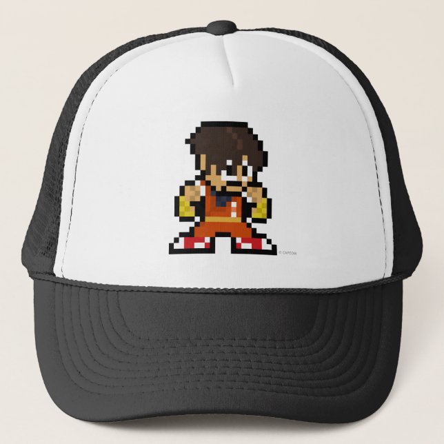 Casquette type à 8 bits (Devant)