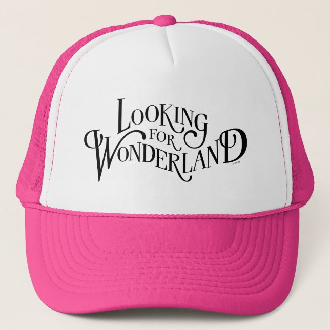 Casquette Typographie | À la recherche de Wonderland (Devant)