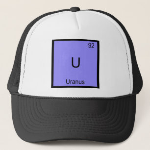 Casquette U - Uranus Funny Chimie Élément Symbole Tee