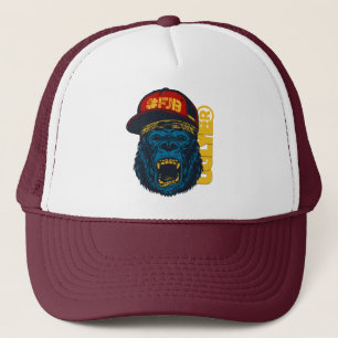 Casquette UGLYE®️ Ferocious Gorilla Trucker Hat